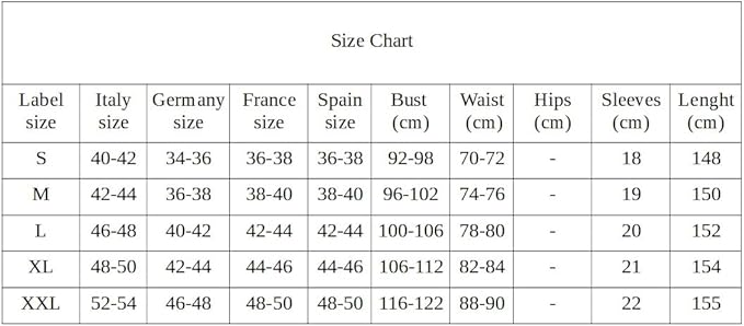 Maxi Dress Abito Elegante Cerimonia Donna Damigella Vestito Lungo Scollo a v Maniche Corte