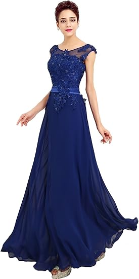 Abito lungo elegante da donna per cerimonia