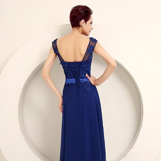 Abito lungo elegante da donna per cerimonia