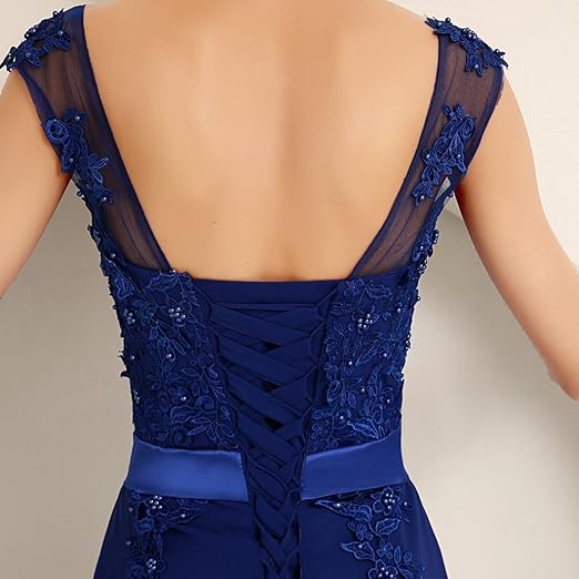 Abito lungo elegante da donna per cerimonia