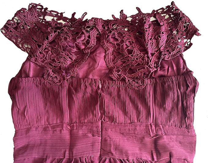 Abito Lungo Cerimonia Elegante da Donna in Chiffon, Vestito da Damigella