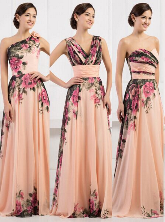 Abito lungo da donna per cerimonia